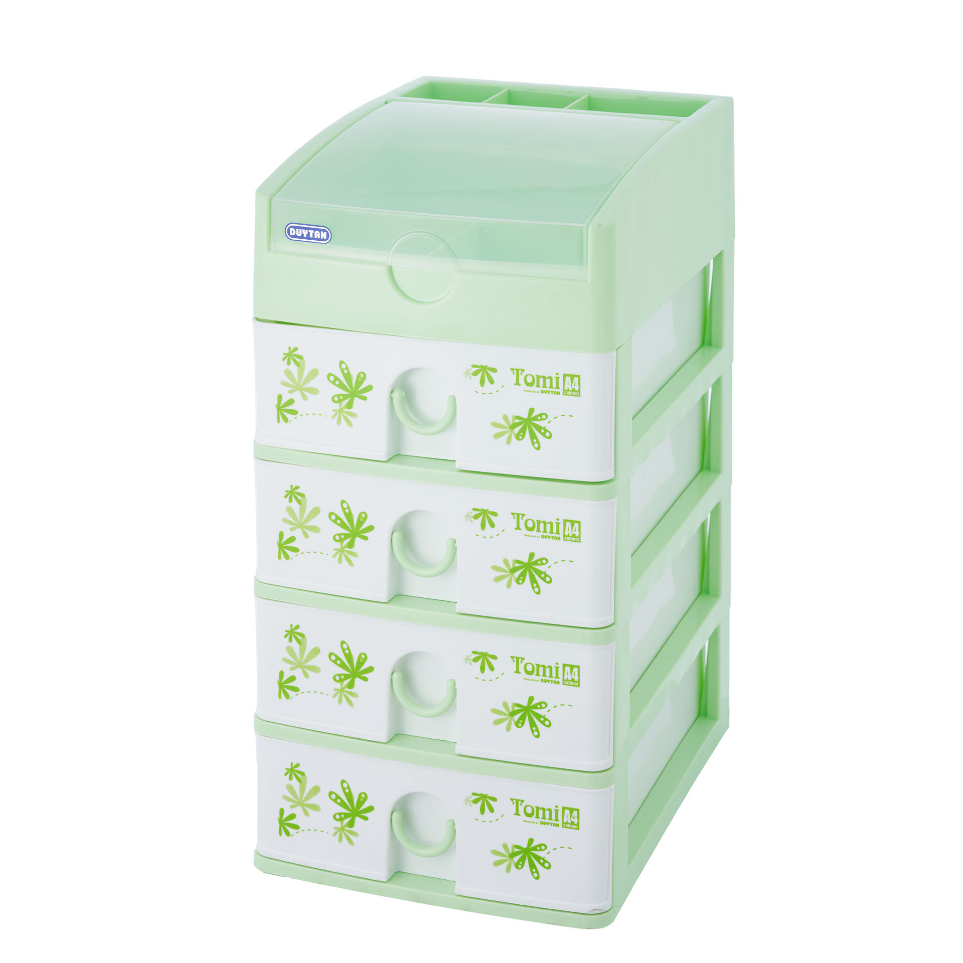 TỦ ÁO NHỰA DUY TÂN TOMI NHỎ 4 NGĂN 0.18 MÉT 0219/4 | ✓mua ở đây giá rẻ lắm  nè