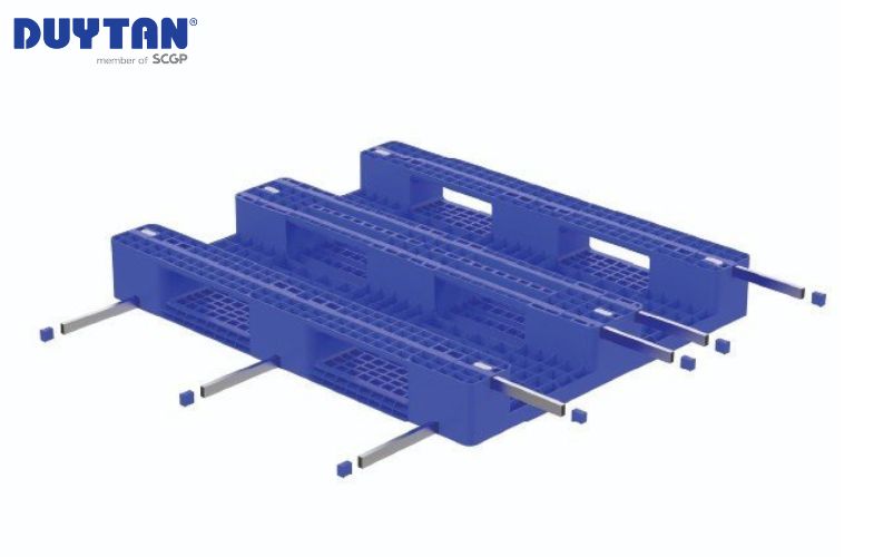 Sản phẩm pallet nhựa lõi thép đầu tiên của Duy Tân