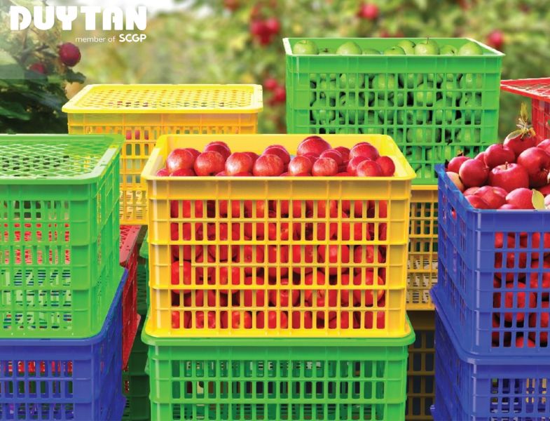 PLASTIC CRATES FOR STORING VARIOUS SIZES OF FRUITS AT THE BEST PRICES